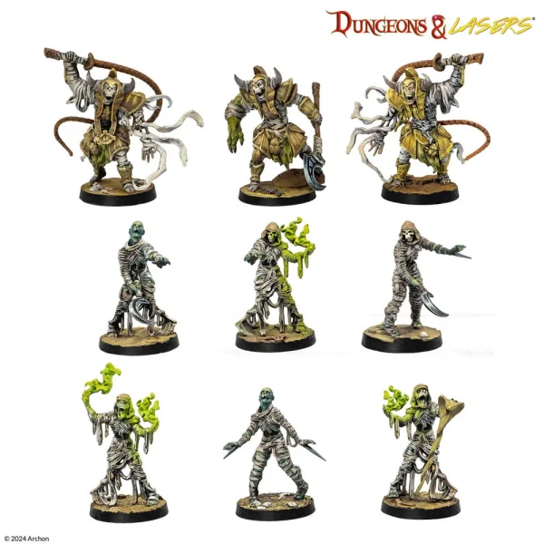 1414679101-1 Archon Studio - Dungeons & Lasers - Miniatures: WHITE EYES DUNES