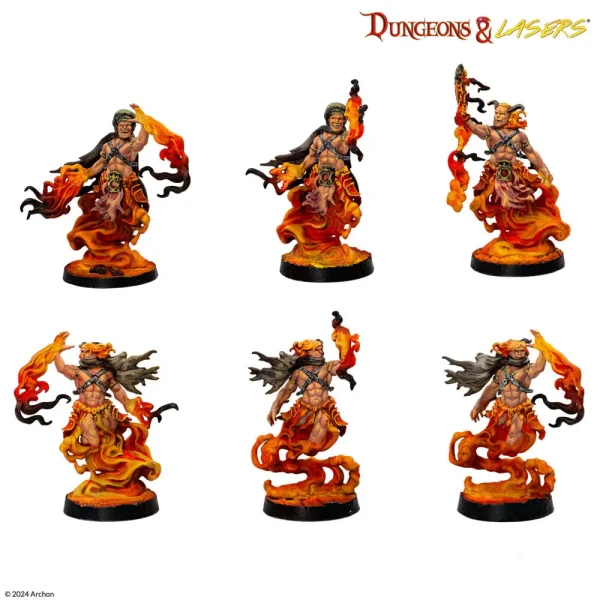 1414679101-4 Archon Studio - Dungeons & Lasers - Miniatures: WHITE EYES DUNES
