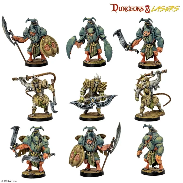 Archon Studio – Dungeons & Lasers Miniatures: WHITE EYES DUNES - Archon Studio - Ludik Vault