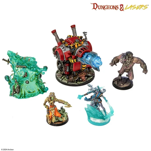 1414679118-2 Archon Studio - Dungeons & Lasers - Miniatures: VICTIMS OF INSANITY