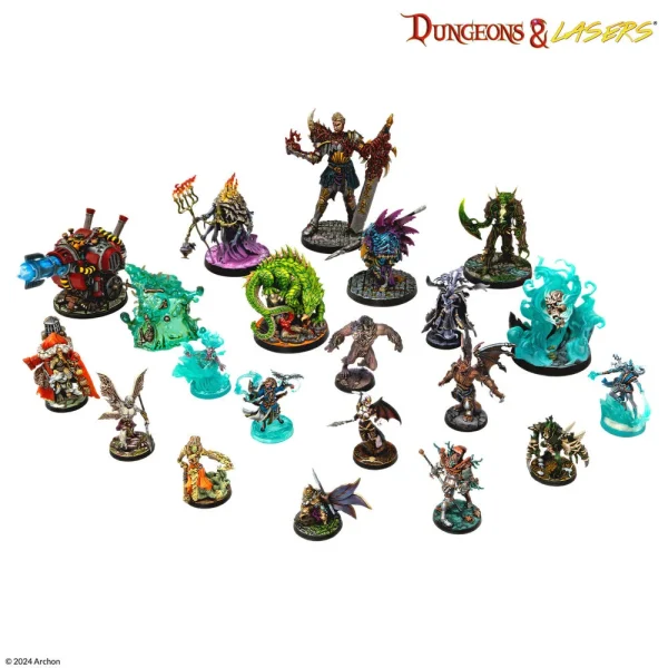 1414679118-3 Archon Studio - Dungeons & Lasers - Miniatures: VICTIMS OF INSANITY