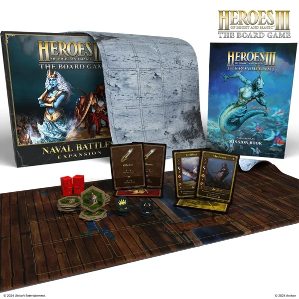 1414679279-1 Archon Studio - Heroes of Might and Magic III - The Board Game Naval Battles Expansion (ES)
