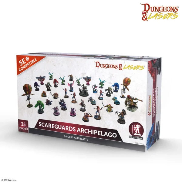 1414679644 Archon Studio – DUNGEONS & LASERS Scareguards Archipelago Raiders and Beasts - Archon Studio - Ludik Vault