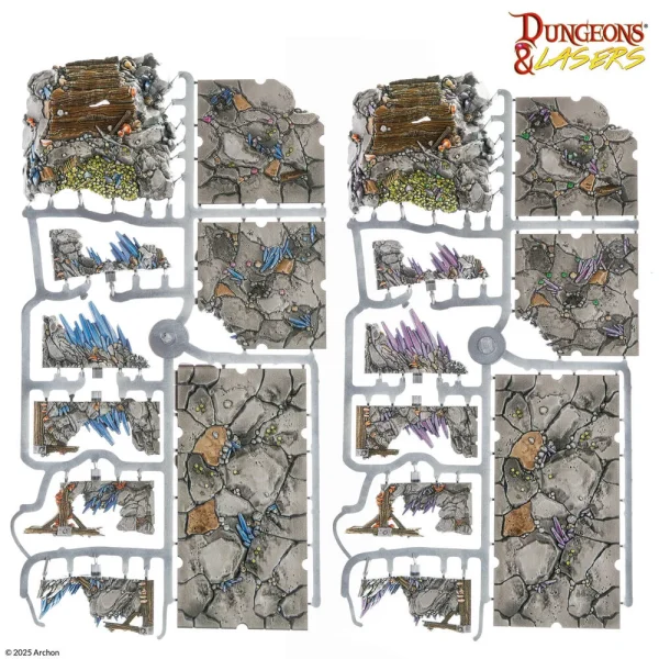 1414679682-5 Archon Studio - Dungeons & Lasers - Deep Mines Pre-painted
