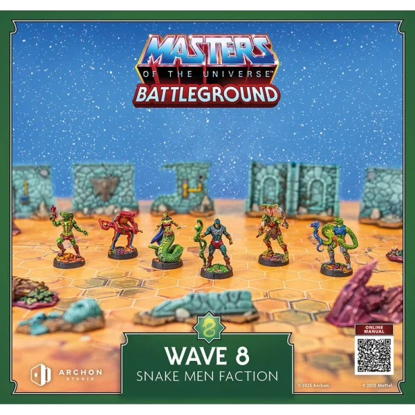 1414679705-2 Archon Studio - Masters of the Universe - BATTLEGROUND Wave 8 - Snake Men Faction (EN)
