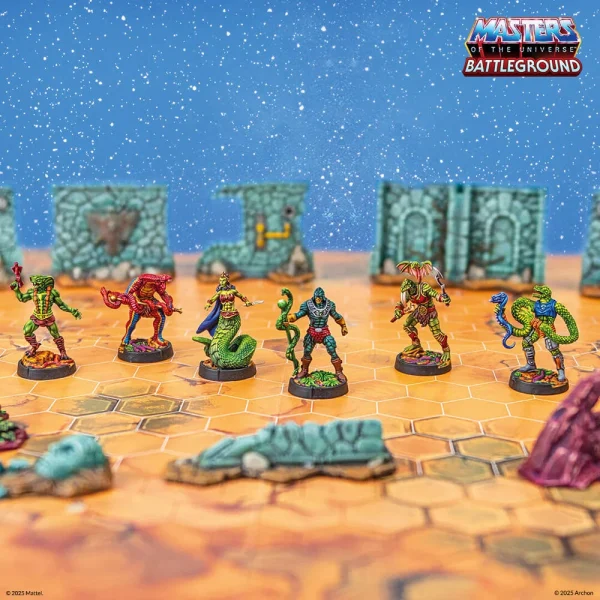 1414679736-4 Archon Studio - Masters of the Universe - BATTLEGROUND Wave 8 - Snake Men Faction (IT)