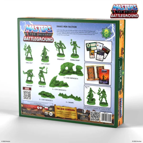1414679750-1 Archon Studio - Masters of the Universe - BATTLEGROUND Wave 8 - Snake Men Faction (PL)