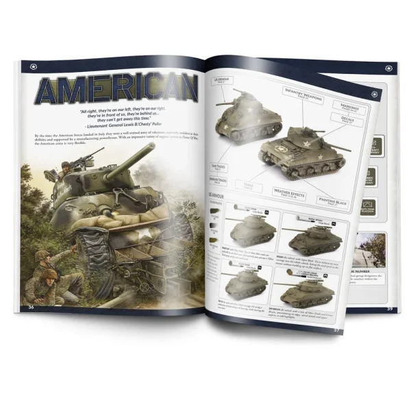 1988558066-2 Vallejo - Colours of War Painting WWII & WWIII miniatures English - 75013