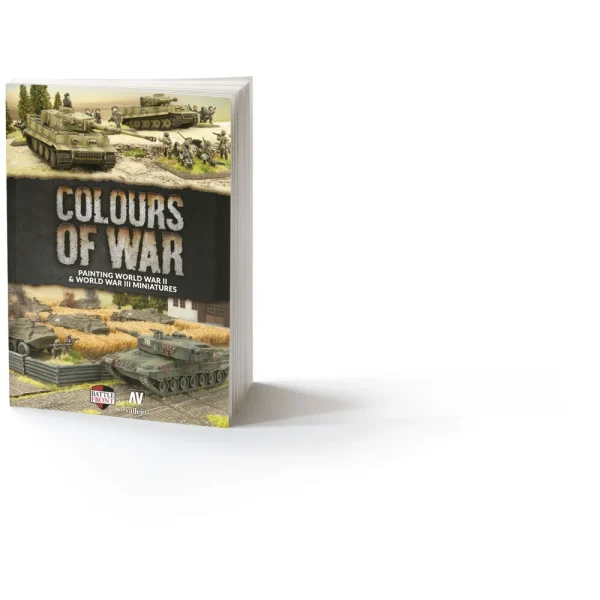 1988558066 Vallejo – Colours of War Painting WWII & WWIII miniatures English – 75013 - Vallejo - Ludik Vault