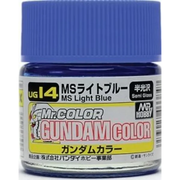 3028033847 Mr Hobby – Gundam Color (10ml) Light Blue – UG-14 - Mr Hobby - Ludik Vault