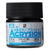 Mr Hobby – Acrysion (10 ml) Black – N-002 - Mr Hobby - Ludik Vault