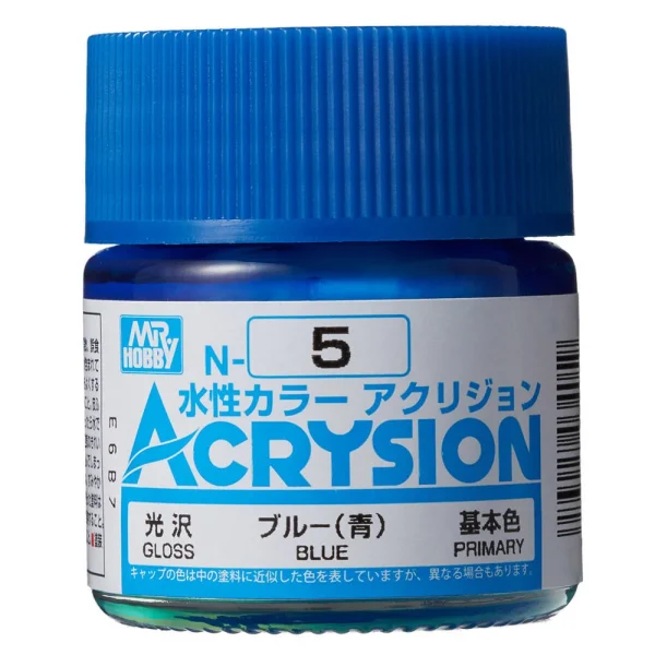 Mr Hobby – Acrysion (10 ml) Blue – N-005 - Mr Hobby - Ludik Vault