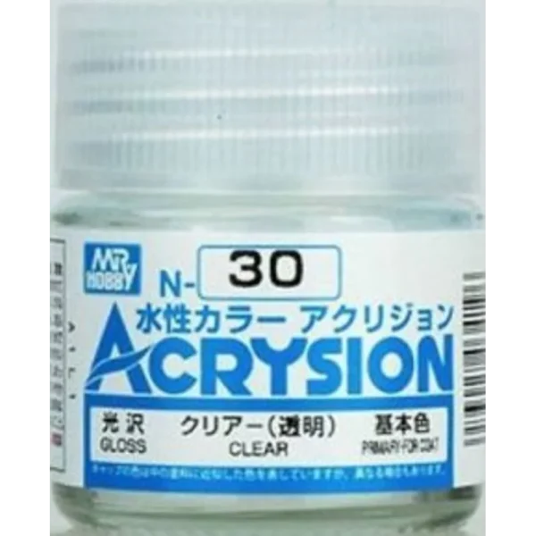 3028034196 Mr Hobby – Acrysion (10 ml) Clear – N-030 - Mr Hobby - Ludik Vault