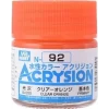 3028034295 Mr Hobby – Acrysion (10 ml) Clear Orange – N-092 - Mr Hobby - Ludik Vault