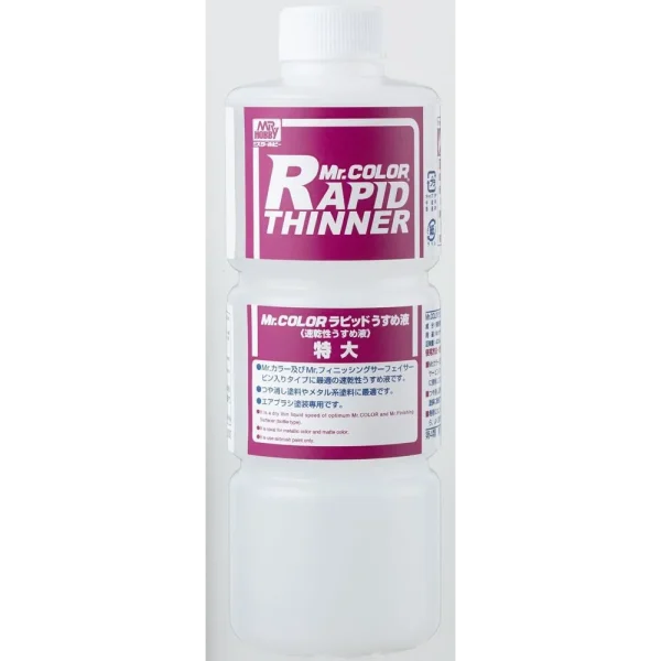 3028034356 Mr Hobby – Mr. Rapid Thinner (For Mr. Color) (400 ml) – T-117 - Mr Hobby - Ludik Vault