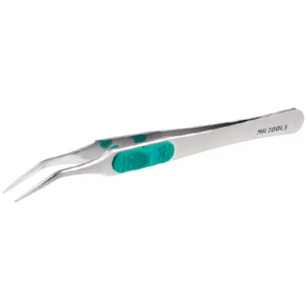 3028034820-1 Mr Hobby - Mr. Angled Tweezers - MT-203