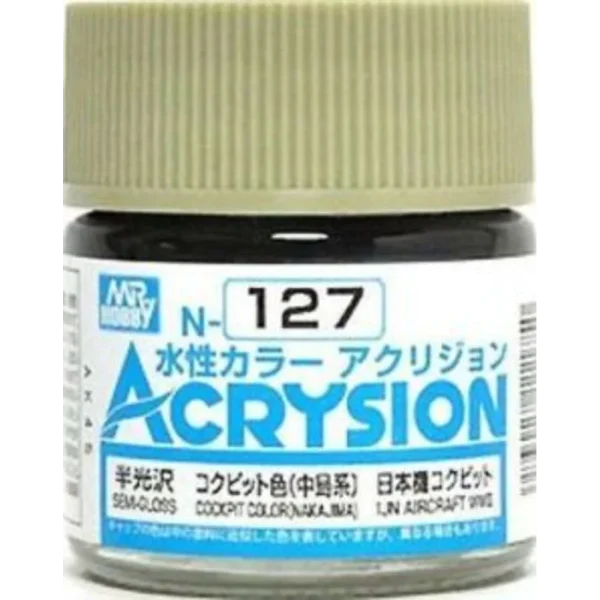Mr Hobby – Acrysion (10 ml) Cockpit Color (Nakajima) – N-127 - Mr Hobby - Ludik Vault