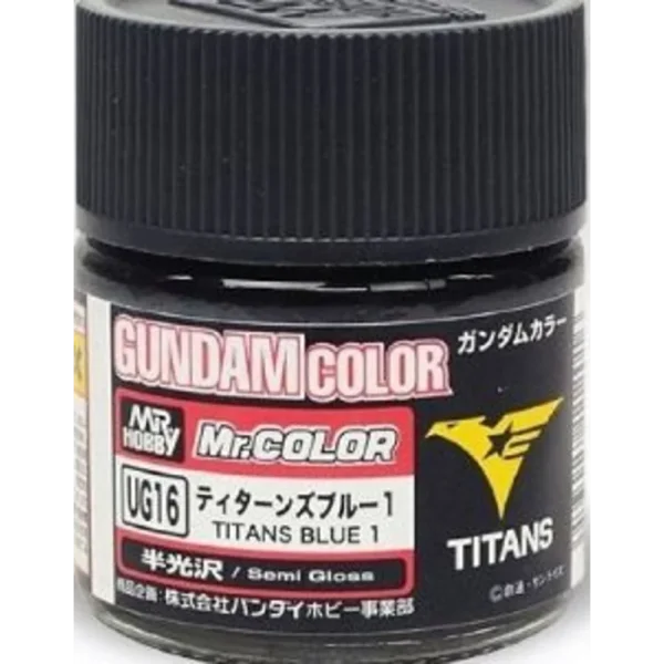 3028112016 Mr Hobby – Gundam Color (10ml) Titans Blue 1 – UG-16 - Mr Hobby - Ludik Vault