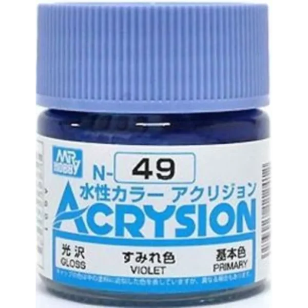 3028112412 Mr Hobby – Acrysion (10 ml) Violet – N-049 - Mr Hobby - Ludik Vault