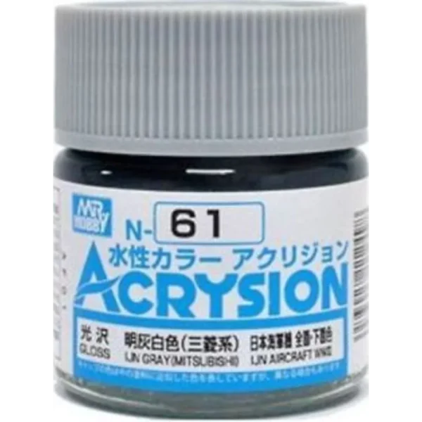 3028112498 Mr Hobby – Acrysion (10 ml) IJN Gray (Mitsubishi) – N-061 - Mr Hobby - Ludik Vault