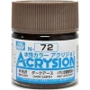Mr Hobby – Acrysion (10 ml) Dark Earth – N-072 - Mr Hobby - Ludik Vault