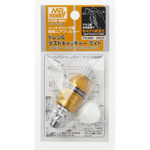 3028112665 Mr Hobby – Drain & Dust Catcher Light – PS-382 - Mr Hobby - Ludik Vault
