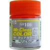 Mr Hobby – Mr. Clear Color GX (18 ml) Clear Orange – GX-106 - Mr Hobby - Ludik Vault