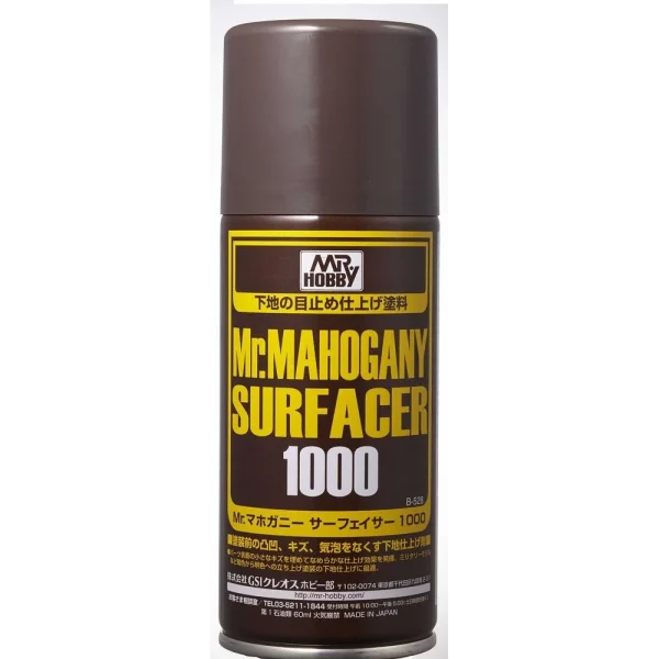 3028420821 Mr Hobby – Mr. Mahogany Surfacer 1000 (170ml) – B-528 - Mr Hobby - Ludik Vault