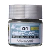 Mr Hobby – Aqueous Hobby Super Metallic Colors (10 ml) – HSM-01 - Mr Hobby - Ludik Vault