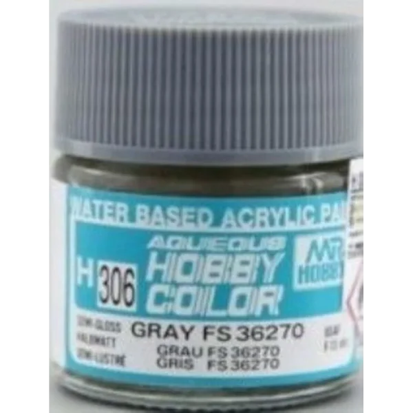 3028504965 Mr Hobby – Aqueous Hobby Colors (10 ml) Gray FS 36270 – H-306 - Mr Hobby - Ludik Vault