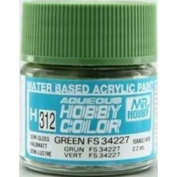3028505023 Mr Hobby – Aqueous Hobby Colors (10 ml) Green FS 34227 – H-312 - Mr Hobby - Ludik Vault