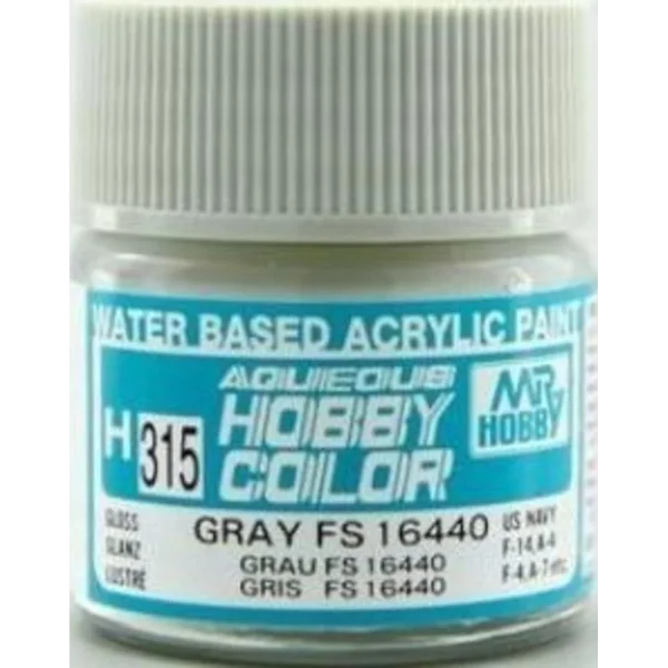 3028505054 Mr Hobby – Aqueous Hobby Colors (10 ml) Gray FS 16440 – H-315 - Mr Hobby - Ludik Vault