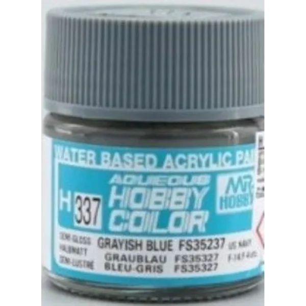 3028505276 Mr Hobby – Aqueous Hobby Colors (10 ml) Grayish Blue FS35237 – H-337 - Mr Hobby - Ludik Vault