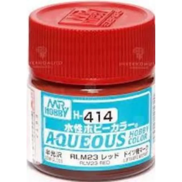 3028505320 Mr Hobby – Aqueous Hobby Colors (10 ml) RLM23 Red – H-414 - Mr Hobby - Ludik Vault
