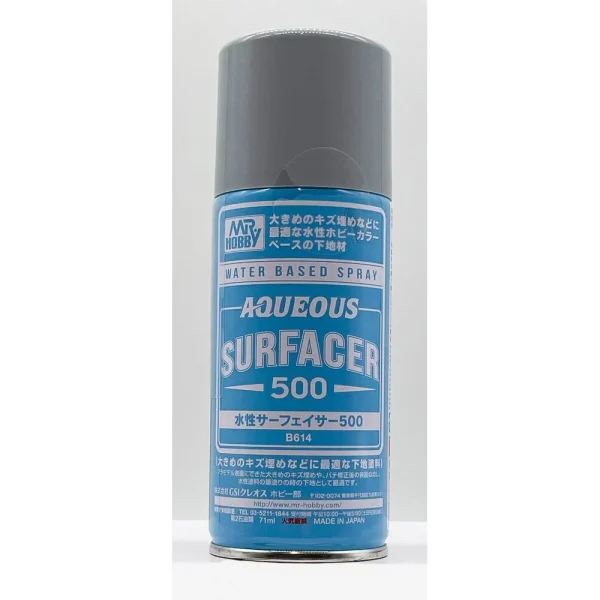 3028506570 Mr Hobby – Aqueous Surfacer 500 Spray (170 ml) – B-614 - Mr Hobby - Ludik Vault