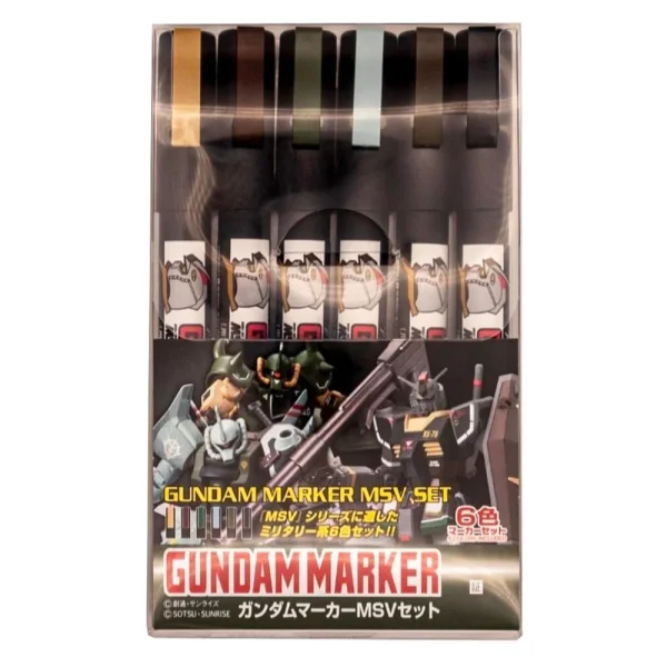 Mr Hobby – Gundam Marker MSV Set – GMS-127 - Mr Hobby - Ludik Vault