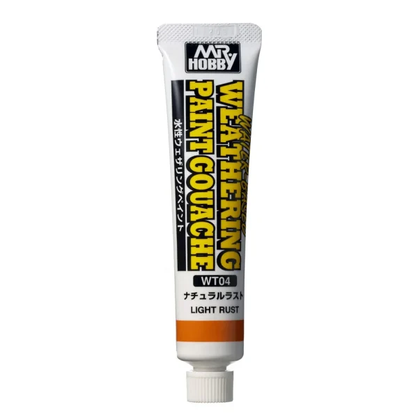 3028506648 Mr Hobby – WATER-BASED WEATHERING PAINT GOUACHE LIGHT RUST – WT-04 - Mr Hobby - Ludik Vault
