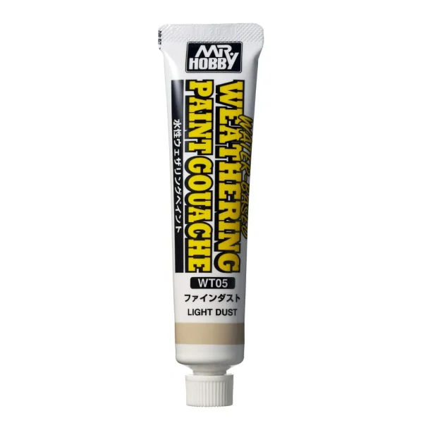 3028506655 Mr Hobby – WATER-BASED WEATHERING PAINT GOUACHE LIGHT DUST – WT-05 - Mr Hobby - Ludik Vault