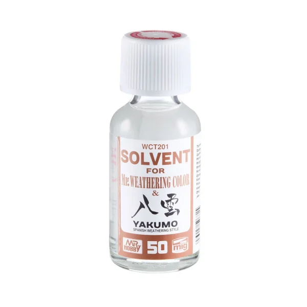 3028506815 Mr Hobby – Weathering Color Thinner 50ml – WCT-201 - Mr Hobby - Ludik Vault