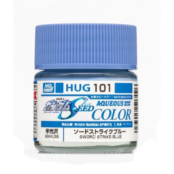 3028507096 Mr Hobby – AQUEOUS GUNDAM COLOR (10ml) SWORD STRIKE BLUE – HUG-101 - Mr Hobby - Ludik Vault