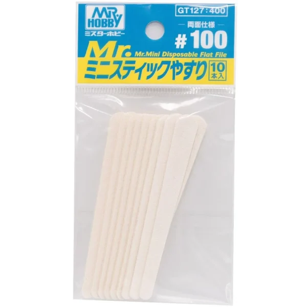 Mr Hobby – Mr. Mini Disposable Flat File #100 – GT-127 - Mr Hobby - Ludik Vault