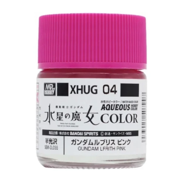 3028507997 Mr Hobby – AQUEOUS GUNDAM COLOR (10ml) GUNDAM LFRITH PINK – XHUG-04 - Mr Hobby - Ludik Vault