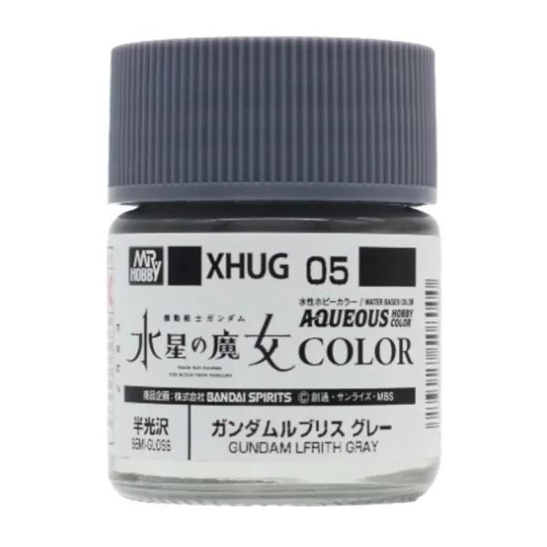 3028508000 Mr Hobby – AQUEOUS GUNDAM COLOR (10ml) GUNDAM LFRITH GRAY – XHUG-05 - Mr Hobby - Ludik Vault