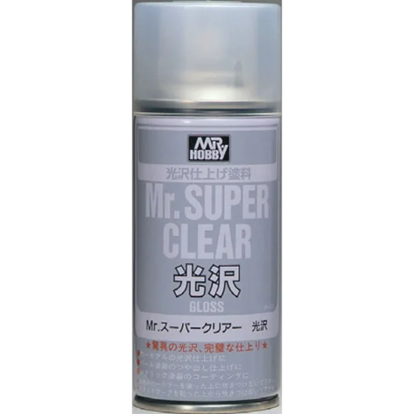 Mr Hobby – Mr. Super Clear Gloss Spray (170 ml) – B-513 - Mr Hobby - Ludik Vault