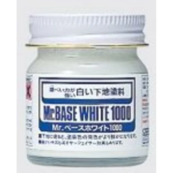Mr Hobby – Mr. Base White 1000 (40 ml) – SF-283 - Mr Hobby - Ludik Vault