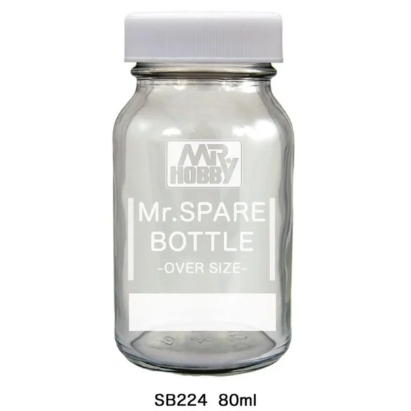 Mr Hobby – Mr. Spare Bottle XL (80 ml) – SB-224 - Mr Hobby - Ludik Vault