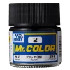 3028535617 Mr Hobby – Mr. Color (10 ml) Black – C-002 - Mr Hobby - Ludik Vault