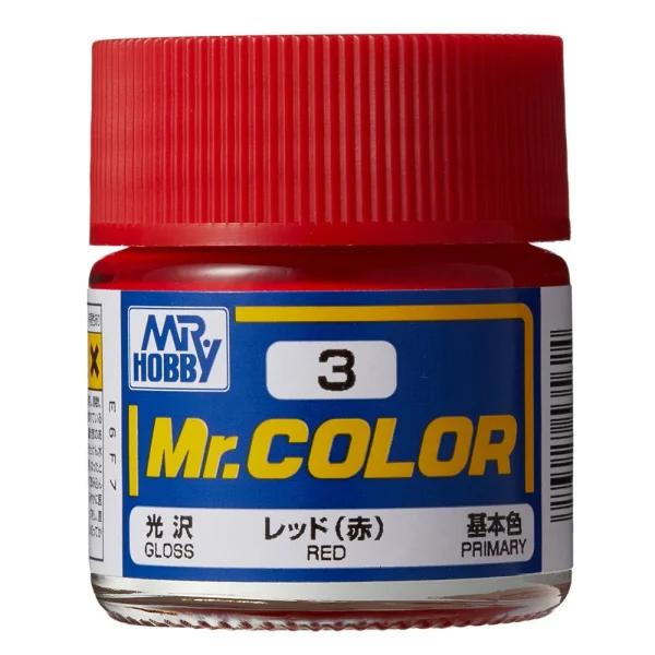 Mr Hobby – Mr. Color (10 ml) Red – C-003 - Mr Hobby - Ludik Vault