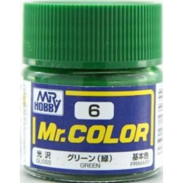 3028535655 Mr Hobby – Mr. Color (10 ml) Green – C-006 - Mr Hobby - Ludik Vault