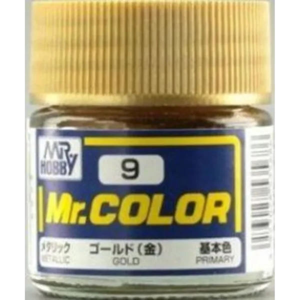 3028535686 Mr Hobby – Mr. Color (10 ml) Gold – C-009 - Mr Hobby - Ludik Vault
